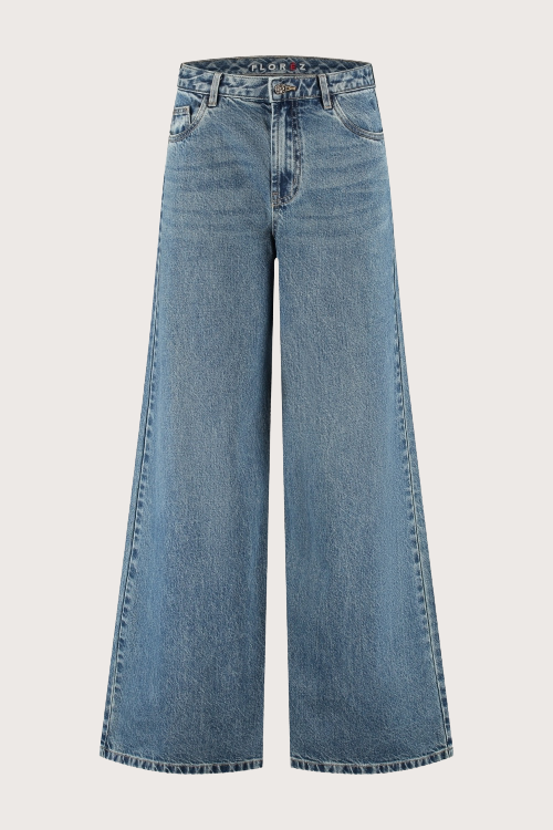 Liv Wide leg | Stormy Blue