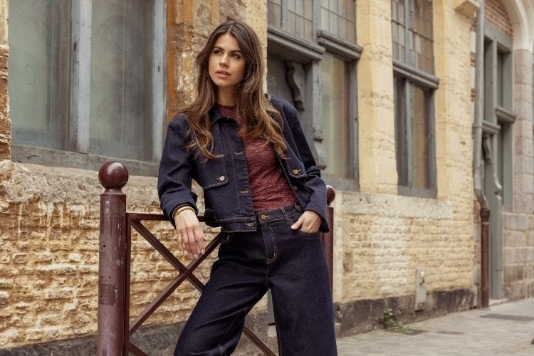 Zoe Jacket en Zoe Jeans als denim set