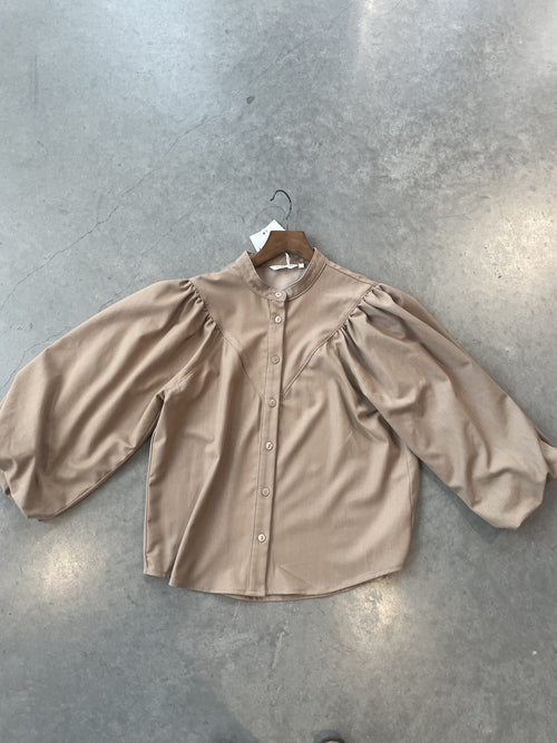 Bibi Blouse | Dark Sand