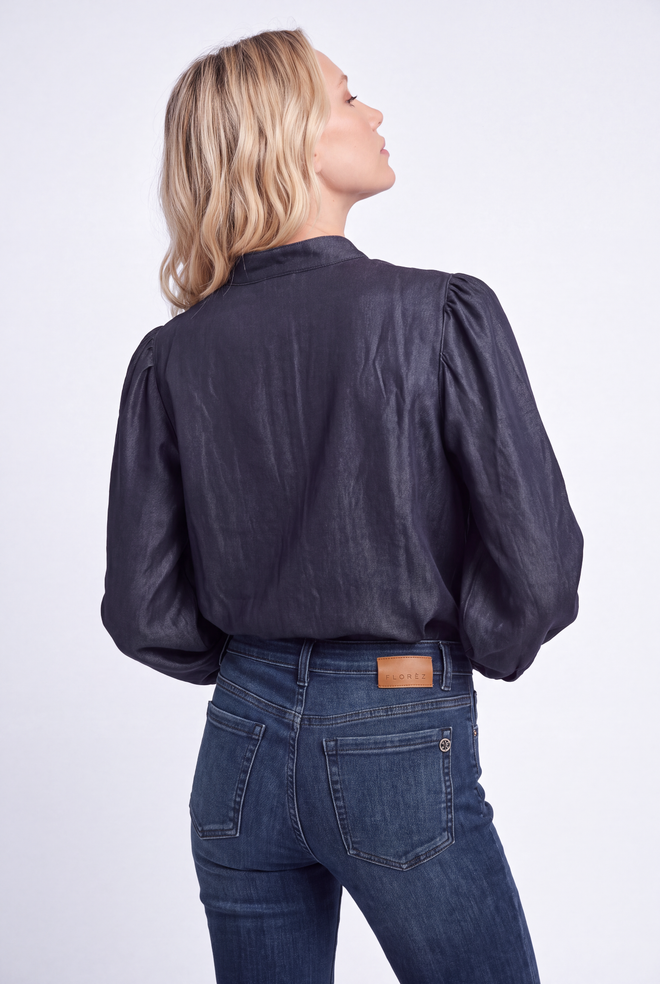 Bibi Blouse | Navy Blue