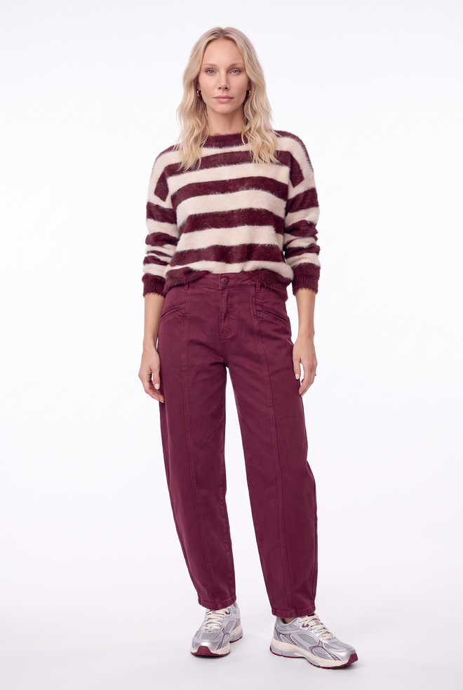 Oxi Jeans | Mauve wine