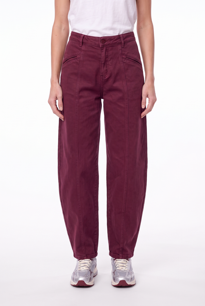 Oxi Jeans | Mauve wine