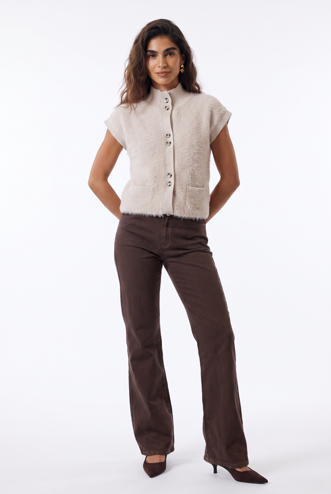 Sophie Straight | Dark Brown