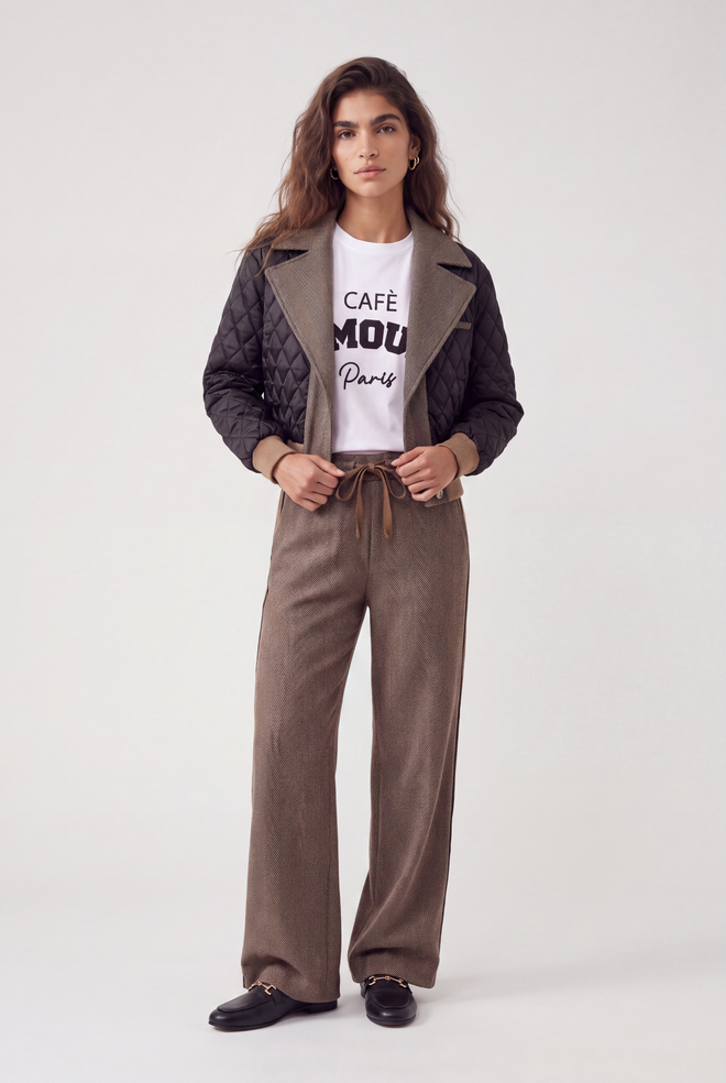 Kenza Trousers | Taupe