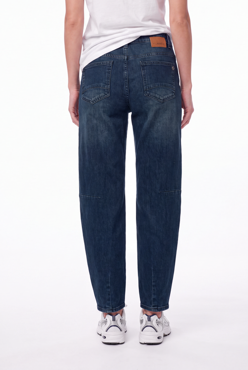 Tess Barrel | Dark Blue