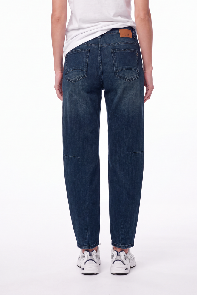 Tess Barrel | Dark Blue