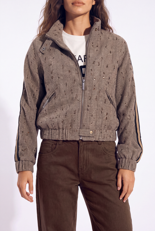 Kenza Jacket | Taupe