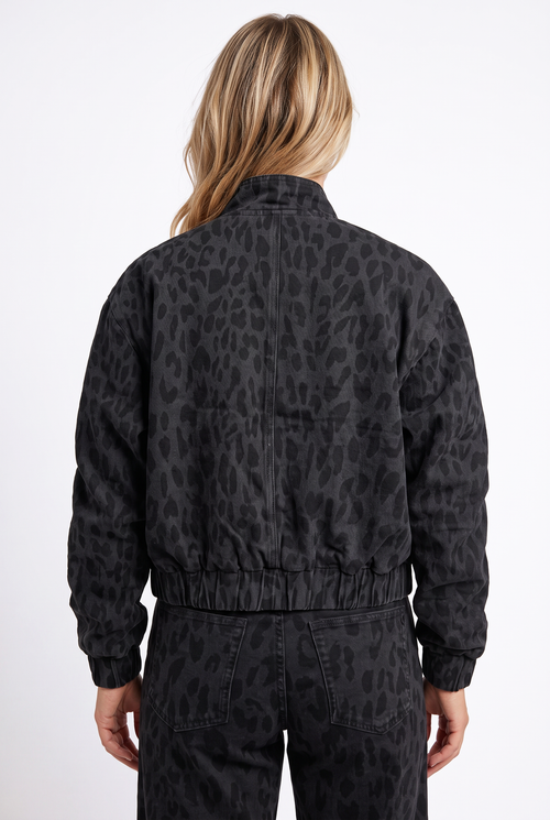 Elva Jacket | Animal Black