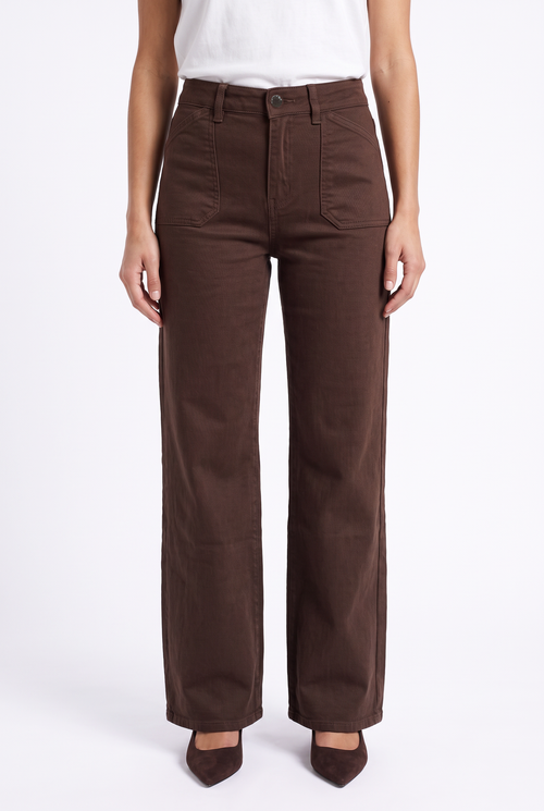 Divina Jeans | Dark Brown
