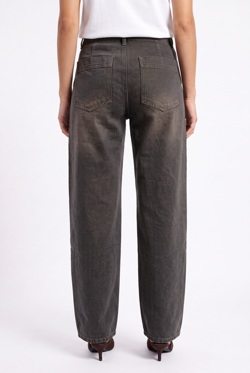 Lennox Jeans | Brown glam