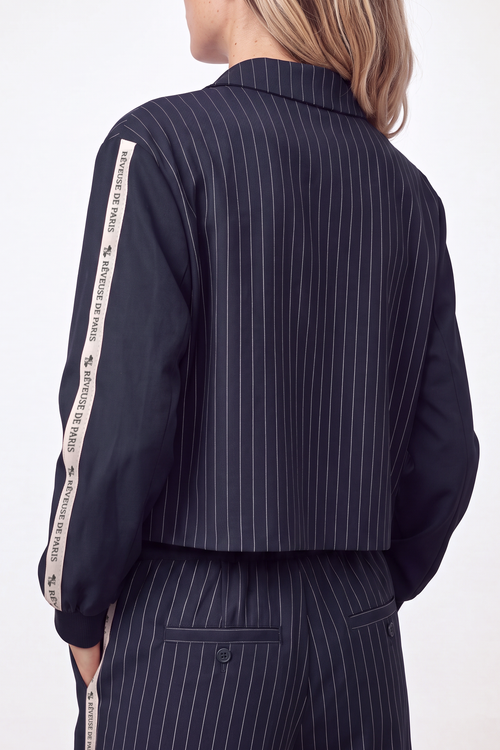 Fien Jacket in Navy Blue van Florèz, foto 4