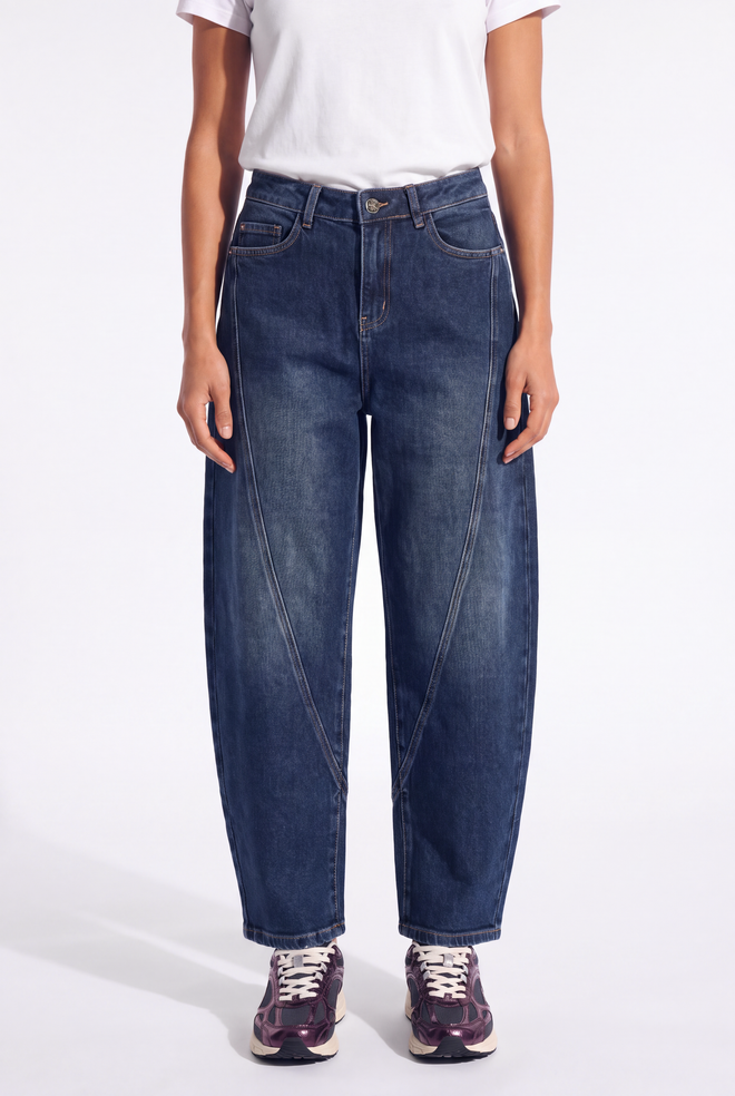 Haley Barrel | Rustic indigo