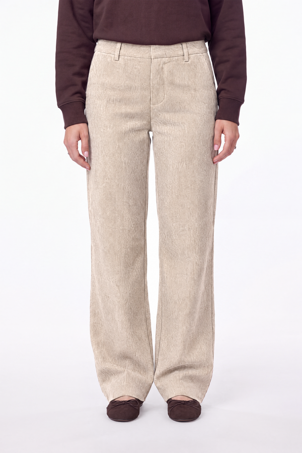 Loiza Trousers in Classic beige van Florèz