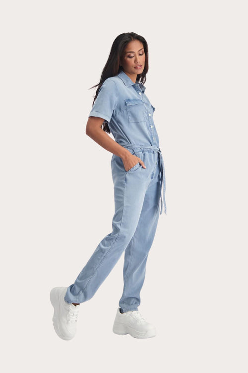 Barca Jumpsuit | Light Blue