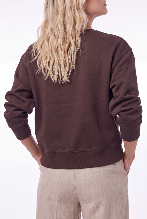 Nala Sweater | Dark Brown