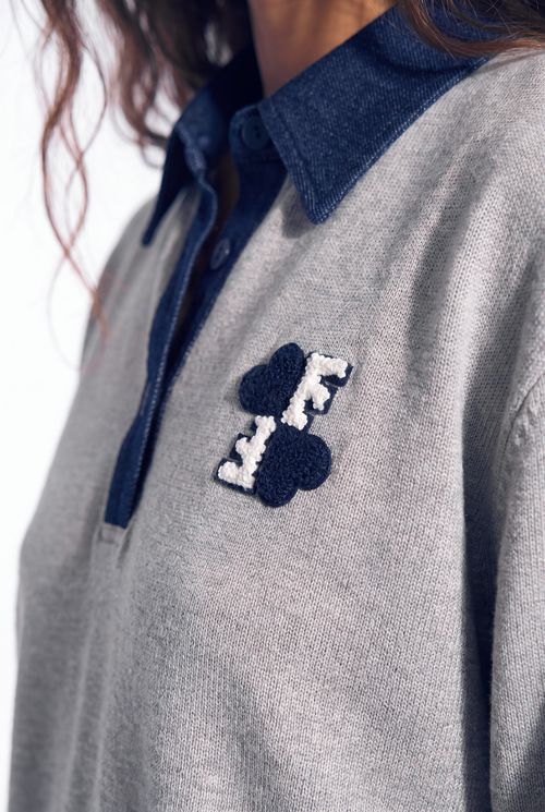 Elison Sweater | grey mellange