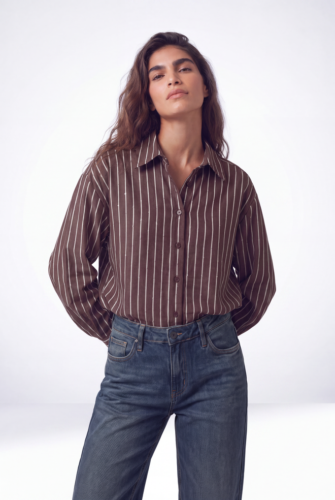 Lone Blouse | Brown