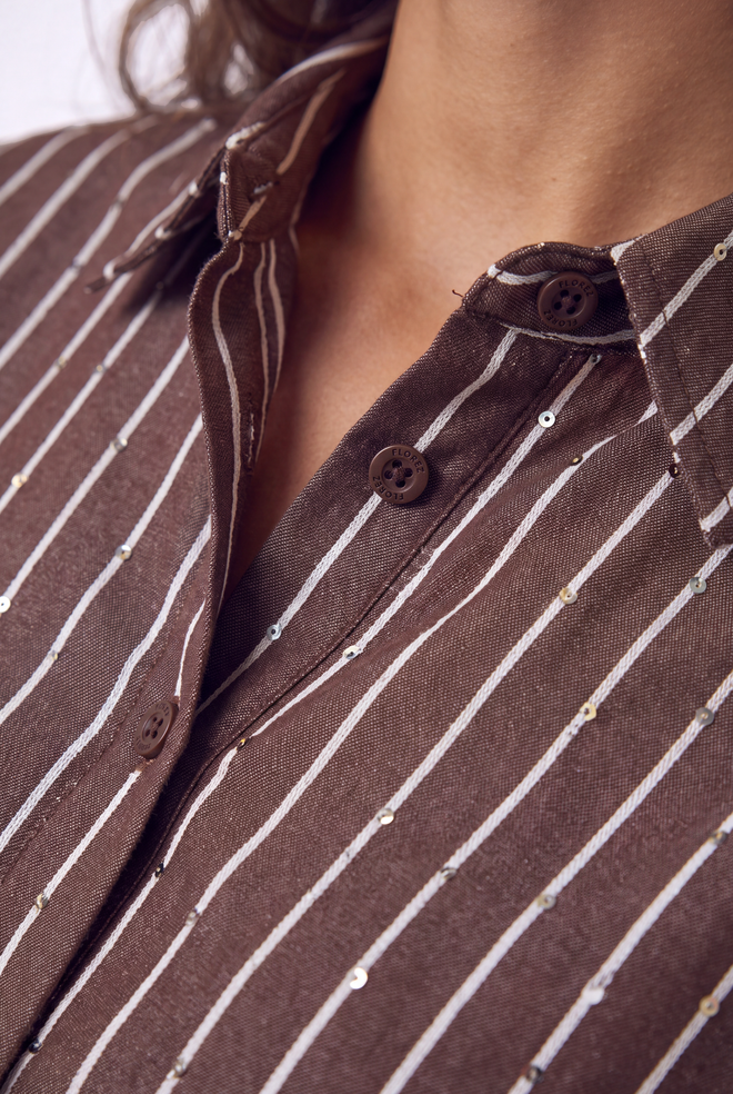 Lone Blouse | Brown