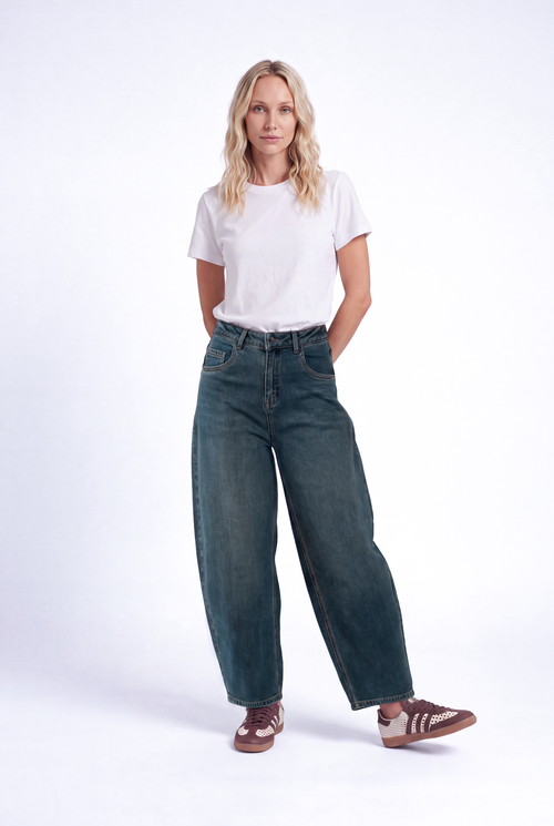 Jackey Barrel | Vintage Blue
