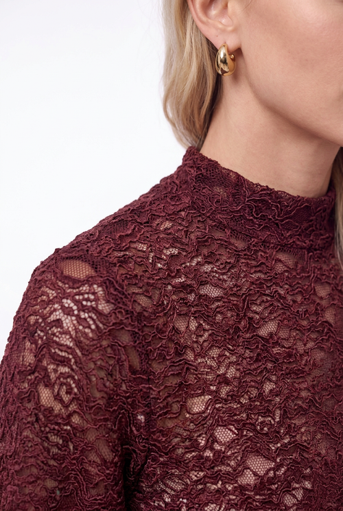 Harper Top | Mauve wine