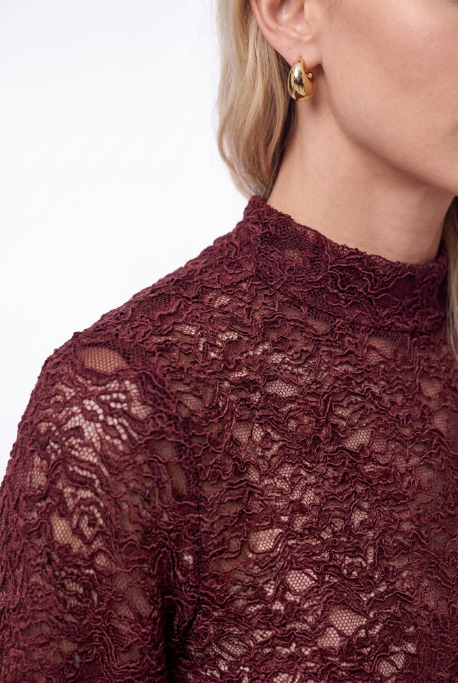 Harper Top | Mauve wine