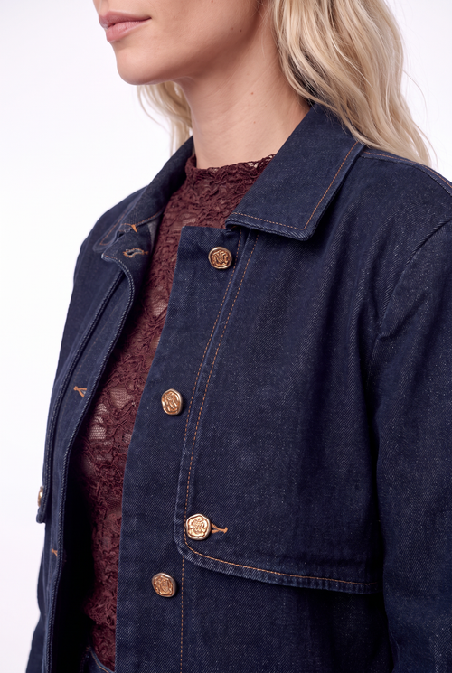 Zoe Jacket | Rinse Denim