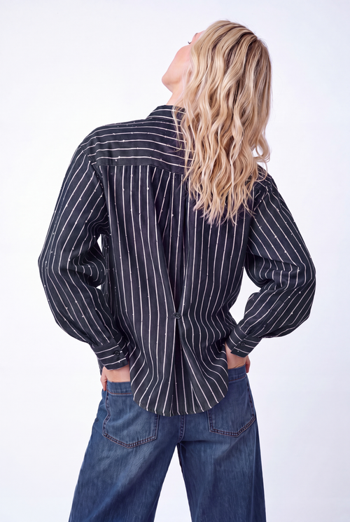 Lone Blouse | Navy Blue