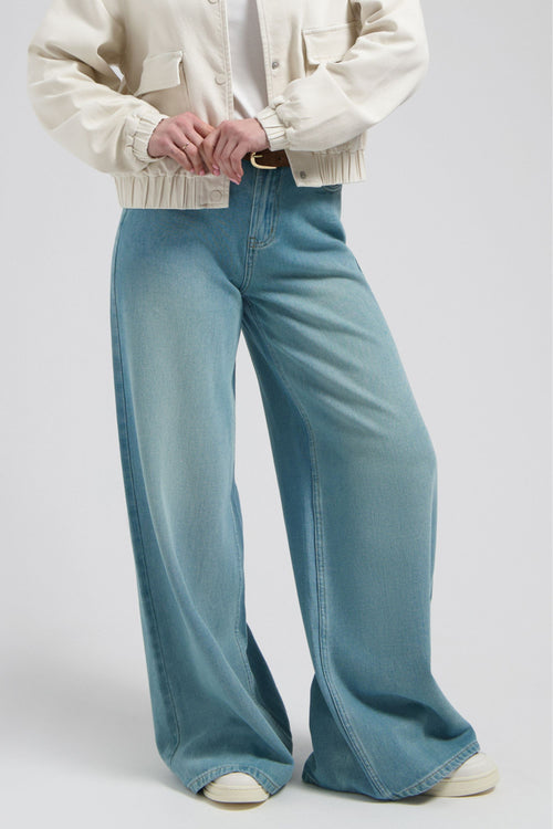 Liv Wide leg | Azure Blue