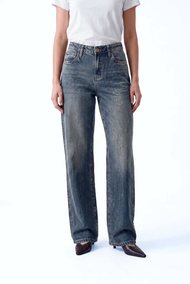 Sophie Straight | Tabacco blue