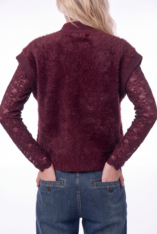 Rocky Gilet | Mauve wine