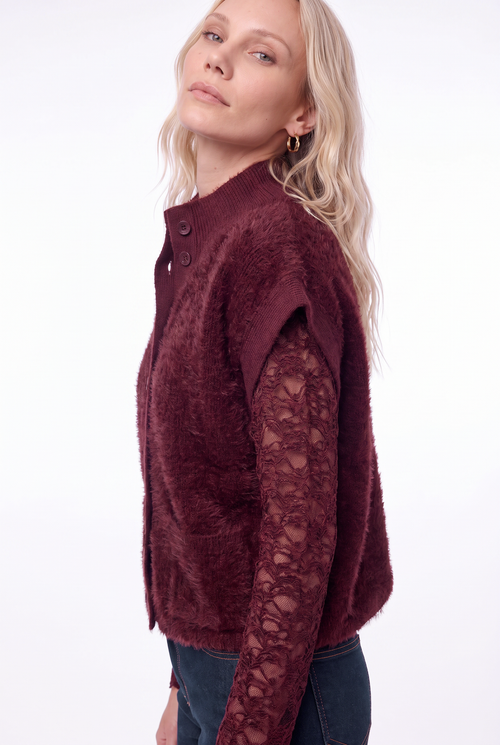 Rocky Gilet | Mauve wine