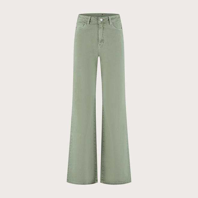 Ana Flared | Olive Green