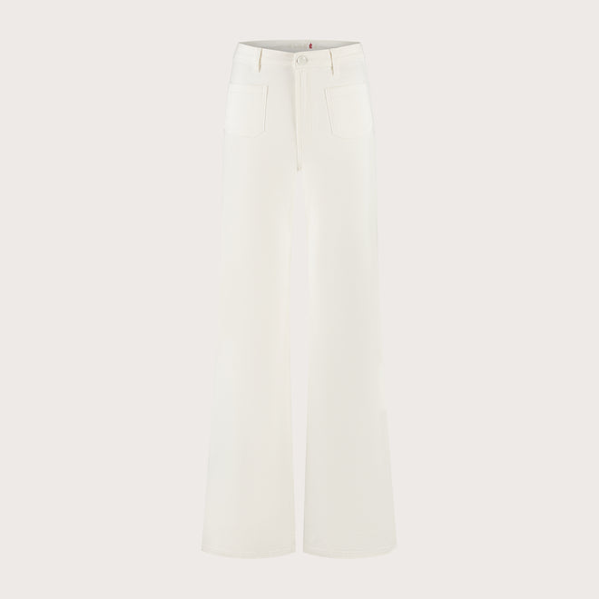 Ana Flared Pocket | Off White