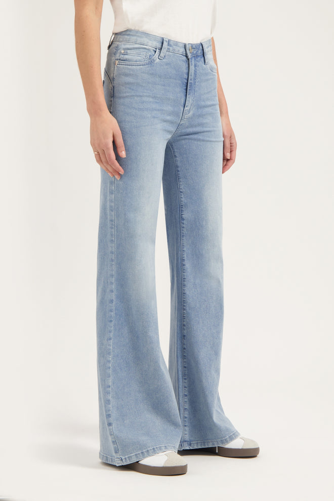 Ana Flared | Clear Blue