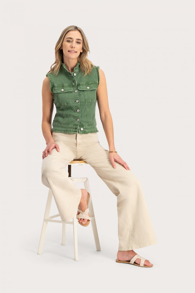 Ana Flared | Ivory Cream