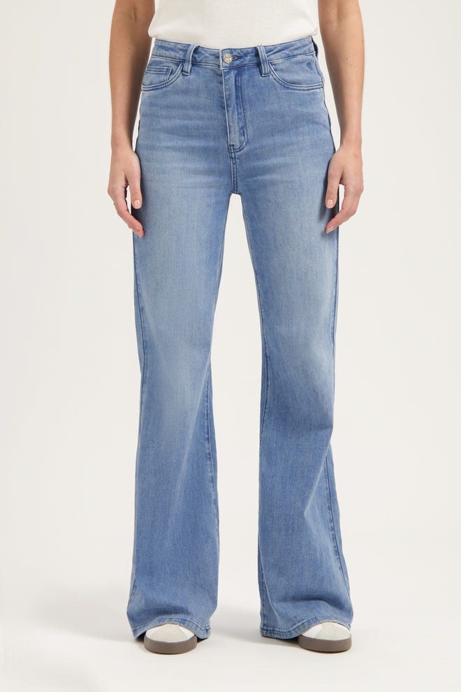 Ana Flared | Ocean Blue