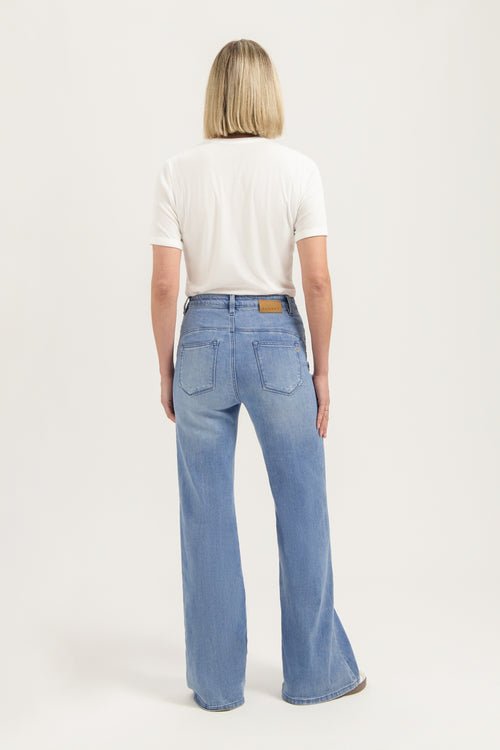 Ana Flared | Ocean Blue