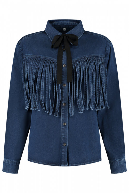 Blaster Blouse | Pure Blue
