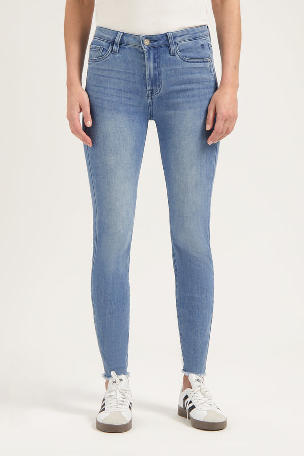Bobbi Slim Fit in Italian Blue van Florèz