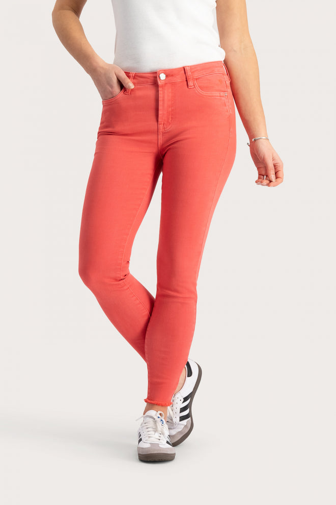 Bobbi Slim Fit | Poppy Red