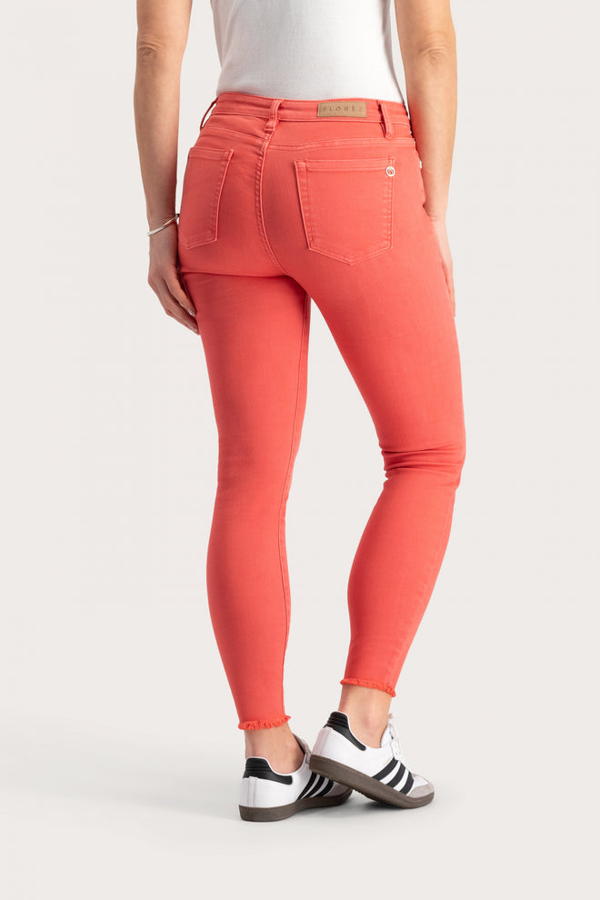 Bobbi Slim Fit | Poppy Red