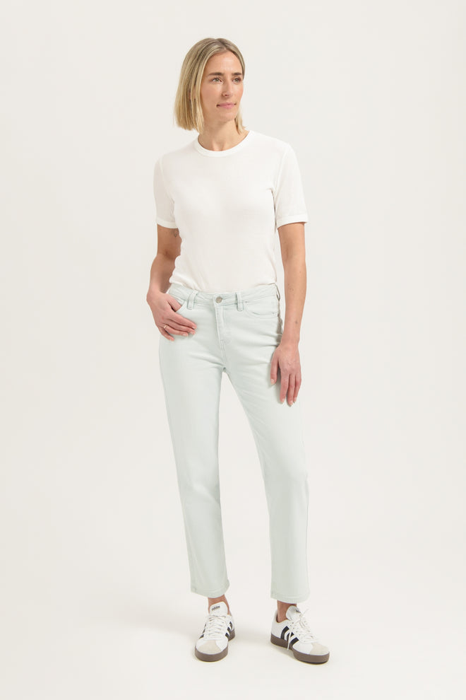 Bond Straight | Bleached Denim