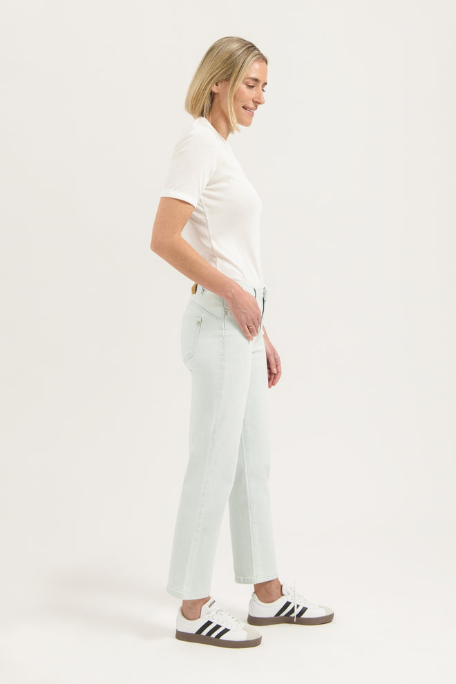 Bond Straight | Bleached Denim