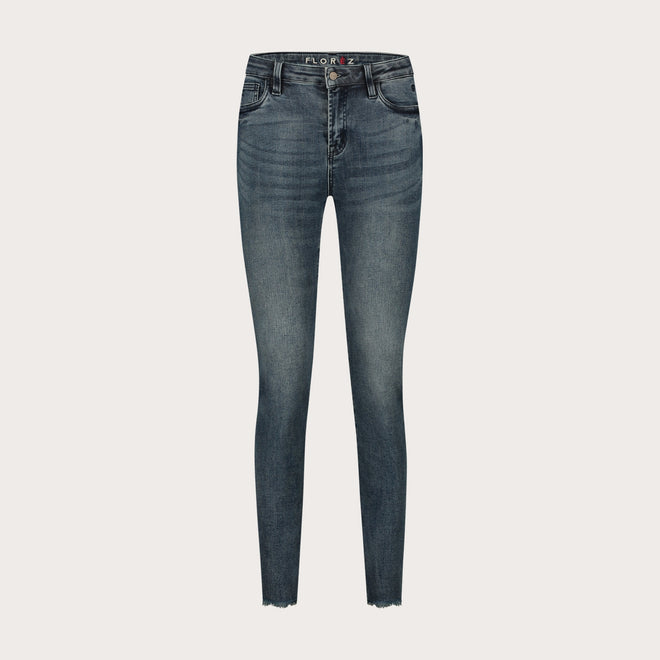 Bobbi Slim Fit in Vintage Blue van Florèz, foto 4