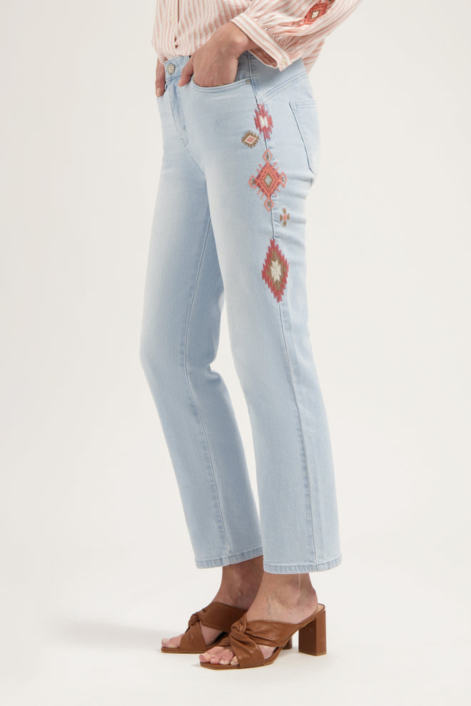 Bond Straight | Aztec Print