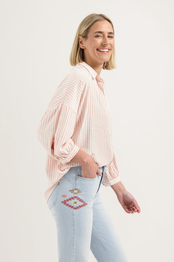 Cath | Orange Stripe