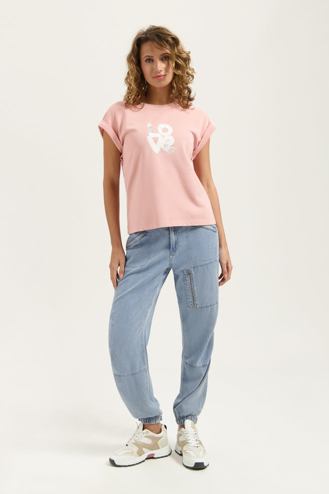Charlie Cargo | Bleached Denim