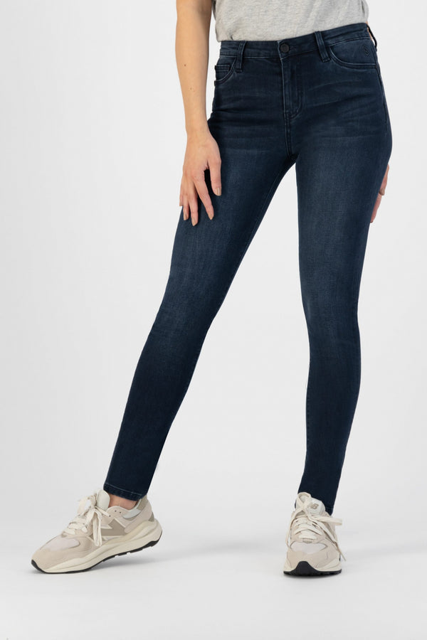 Charmeur Slim Fit in Black Blue van Florèz