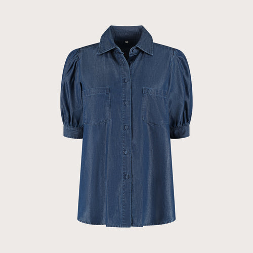 Dané Blouse | Dark indigo