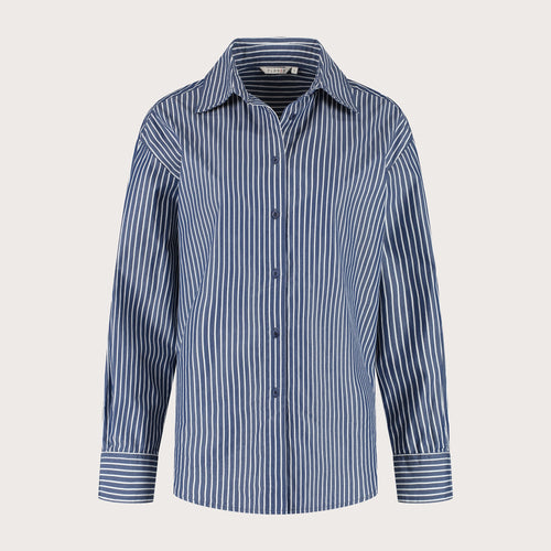 Debby Blouse | Blue Striped